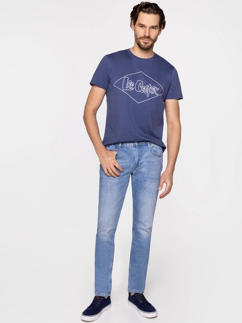 Джинси Slim fit чоловічі Lee Cooper DENZEL-2623 28-32 Блакитні (5905991703075) - зображення 3