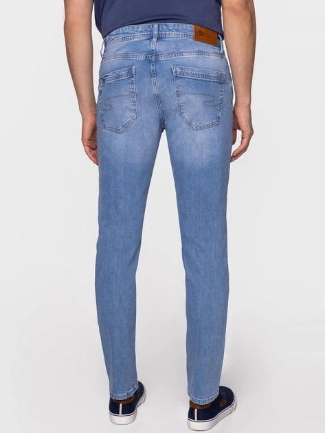 Jeansy slim fit męskie Lee Cooper DENZEL-2623 36-32 Niebieskie (5905991703211) - obraz 2