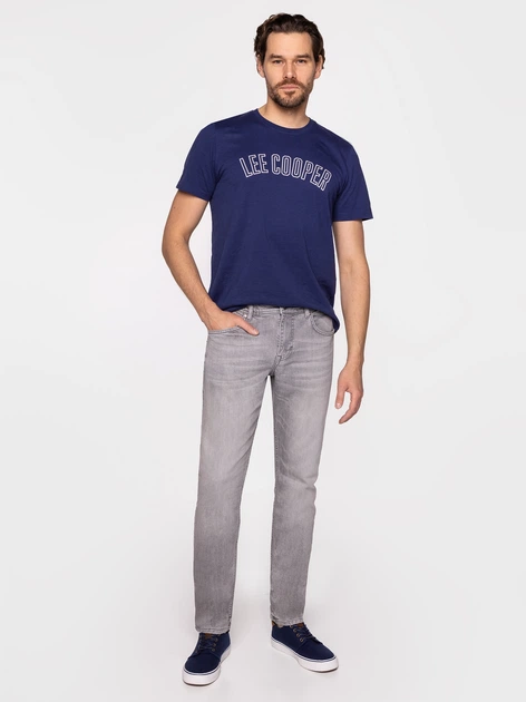 Jeansy slim fit męskie Lee Cooper DENZEL-3009 31-32 Szare (5905991703273) - obraz 3