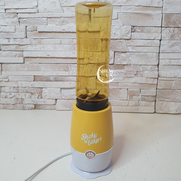 Стационарный блендер Shake n take с переносным стаканом в комплекте T24-S8-Yellow - изображение 7