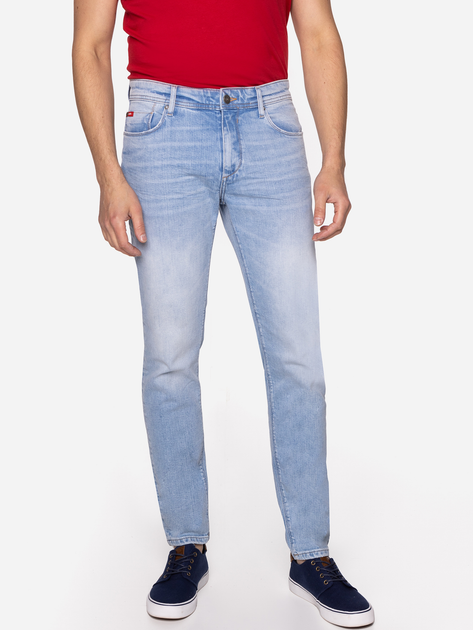 Jeansy slim fit męskie Lee Cooper HUNTER-3004 32-32 Niebieskie (5905991703778) - obraz 1