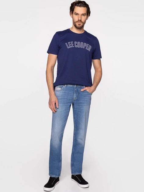 Jeansy regular fit męskie Lee Cooper JAMES-3022 32-30 Niebieskie (5905991703594) - obraz 3