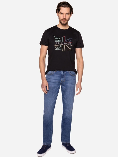 Jeansy regular fit męskie Lee Cooper LC7504-3300 40-32 Niebieskie (5905991700661) - obraz 3