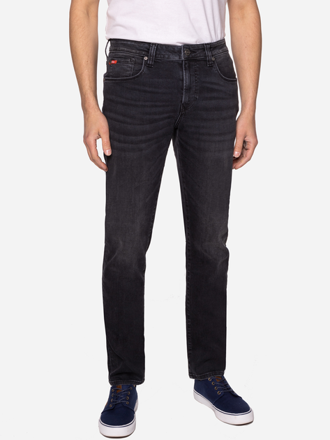 Jeansy slim fit męskie Lee Cooper NORRIS-9521 32-30 Ciemnoszare (5904347397166) - obraz 1