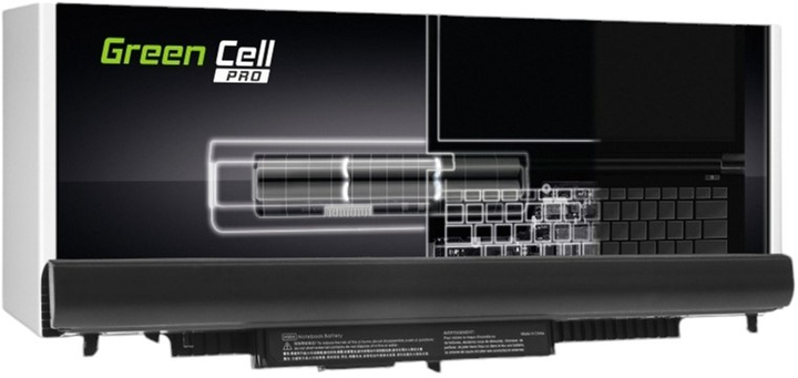 Акумулятор Green Cell для ноутбуків HP 250 G4 G5 255 G4 G5, HP 15-AC012NW 15-AC013NW 15-AC033NW 15-AC034NW 15-AC153NW 15-AF169NW 14.8V 2600mAh (HP88PRO) - зображення 1