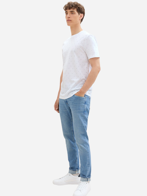 Jeansy slim fit męskie Tom Tailor 1035860 33-34 Błękitne (4068127306586) - obraz 6