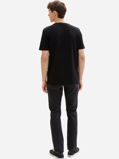 Джинси Slim Fit чоловічі Tom Tailor 1035860 34-34 Чорні (4068127307149) - зображення 4