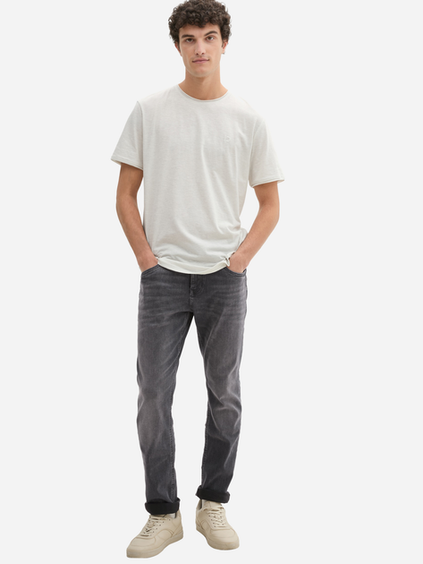 Джинси Regular Fit чоловічі Tom Tailor 1043795 33-34 Темно-сірі (4068127321961) - зображення 6