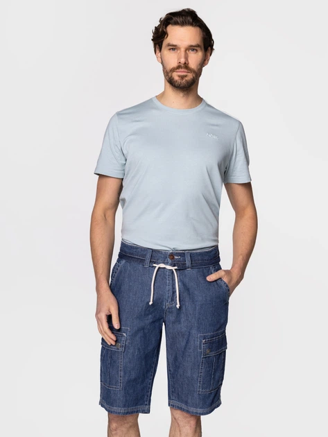 Krótkie spodenki męskie jeansowe Lee Cooper RILF-7633 36 Granatowe (5904347398422) - obraz 3
