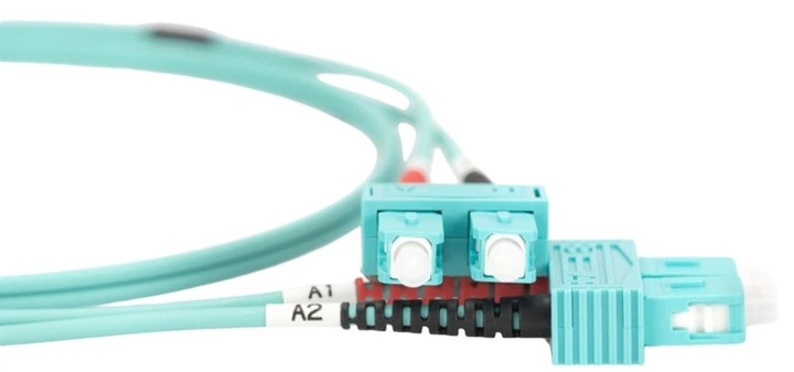 Оптичний патч-корд Digitus Professional SC/UPC-SC/UPC 50/125 OM3 duplex 5 м (DK-2522-05/3) - зображення 3