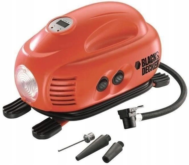 Компресор автомобільний Black&Decker 12 В BDASI200-XJ (5035048269497) - зображення 1