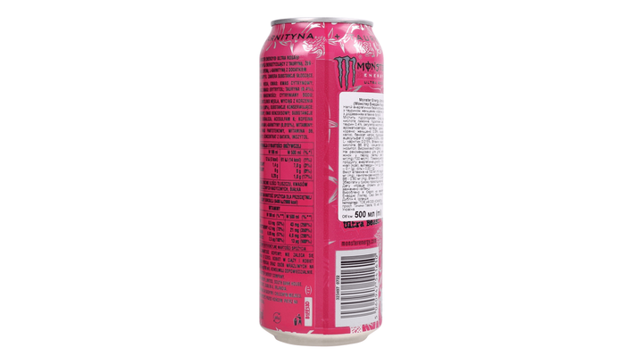 Напій Енергетичний Monster Energy Ultra Rosa Zero Sugar 500ml - зображення 2