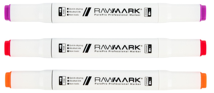 Набір спиртових маркерів Rawmark PurePro Portrait 36 шт (5907587806542) - зображення 2