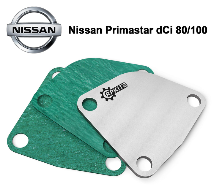 Заглушка клапана EGR Nissan Primastar dCi 80 100 - изображение 1