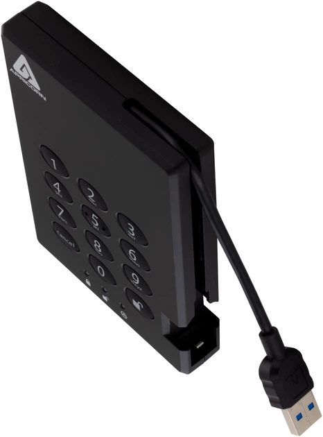 Жорсткий диск Aegis Padlock 3.0 500GB Black (A25-3PL256-500) - зображення 3