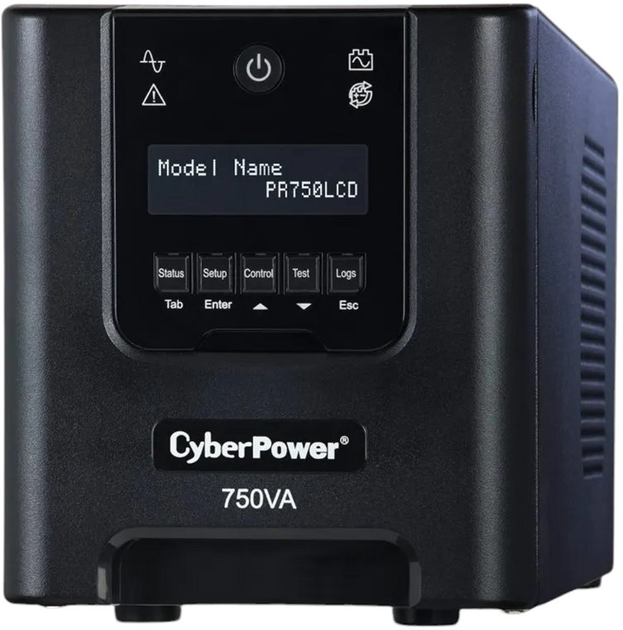 ДБЖ CyberPower Professional Tower Series PR750ELCDN 525Вт/750ВА - зображення 2