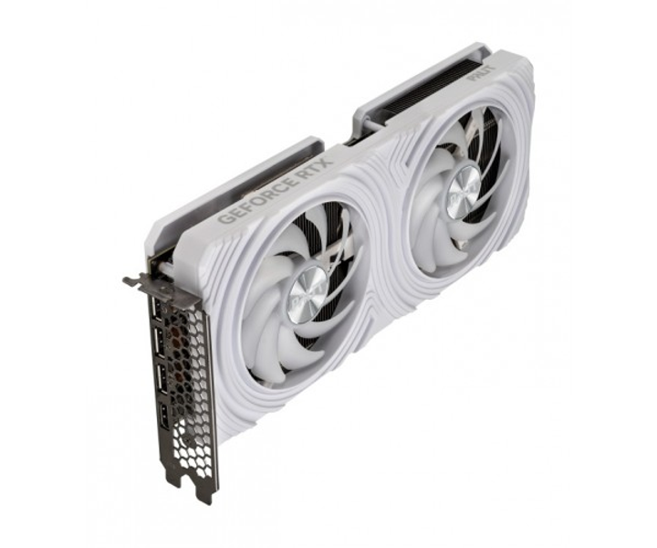 Відеокарта GF RTX 4070 12GB GDDR6 White OC Palit (NE64070S19K9-1048L) - изображение 3