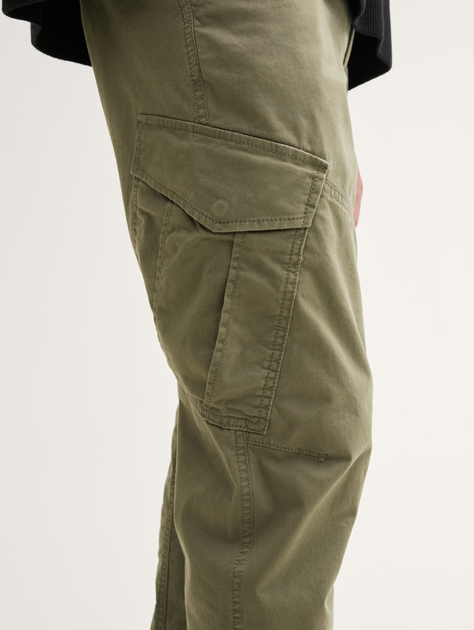 Штани карго чоловічі Tom Tailor 1042559 XL Оливкові (4068127325822) - зображення 3
