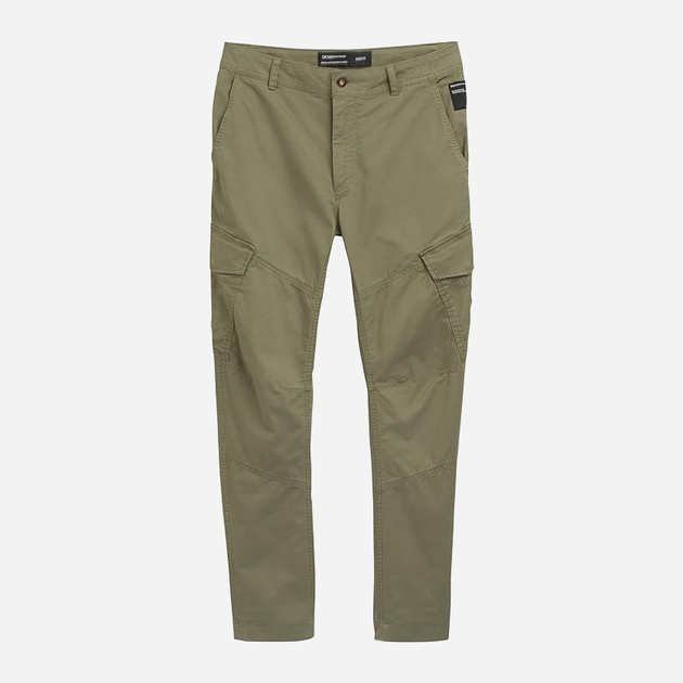 Штани карго чоловічі Tom Tailor 1042559 L Оливкові (4068127325839) - зображення 4