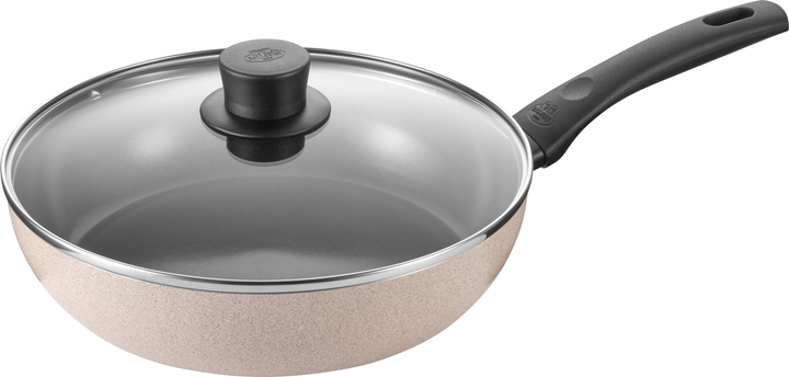 Patelnia sauté Ballarini Ledro z pokrywką 28 cm (8003150522882) - obraz 1