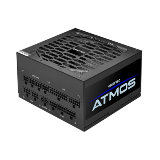 Блок живлення CHIEFTEC Atmos (750W) >90% 80+ Gold 120мм FDB 1xMB 24pin(20+4) 2xCPU 8pin(4+4) 4xMolex 9xSATA 2xPCIe 8pin(6+2) 1xPCIe GEN5 - изображение 1