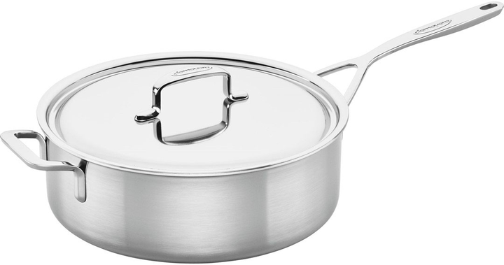 Patelnia sauté Demeyere 5-Plus 2H z pokrywką 28 cm (5412191184295) - obraz 1