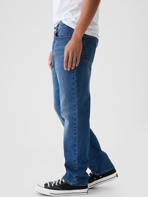 Джинси Regular fit чоловічі GAP 709193-00 W33L32 Сині (1200056570987) - зображення 3