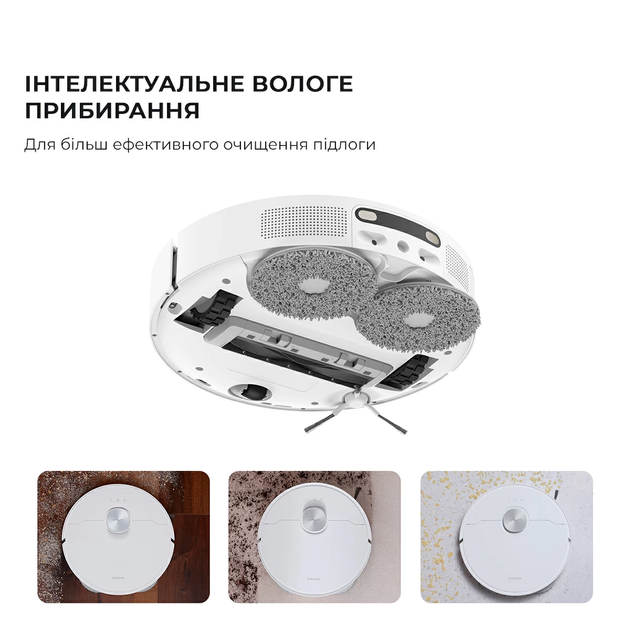 Робот-пылесос с влажной уборкой Dreame L10s Ultra (RLS6LADC) - изображение 4