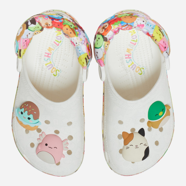 Підліткові крокси-сабо для дівчинки Crocs Classic Squishmallows Clog Kids 210228-90H 36-37 Різнокольорові (196265833795/0196265833795) - зображення 5