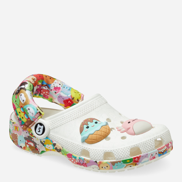 Дитячі крокси для дівчинки Crocs Classic Squishmallows Clog Kids 210228-90H 32-33 Різнокольорові (196265833764/0196265833764) - зображення 2