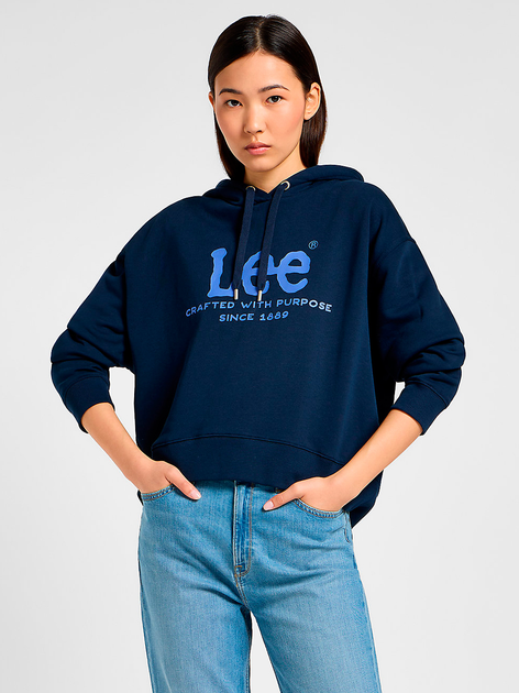 Худі жіноче Lee 112357819 XL Синє від Rozetka на платформі USKIDKA Акція на Худі жіноче Lee 112357819 XL Синє від Rozetka