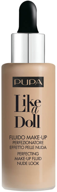 Тональная основа Pupa Like A Doll Perfecting Make-Up SPF 15 040 Medium Beige 30 мл (8011607222421) - зображення 1