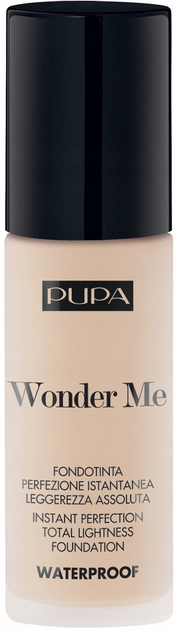 Тональная основа Pupa Wonder Me водостойкая 009 Alabaster 30 мл (8011607349166) - зображення 1