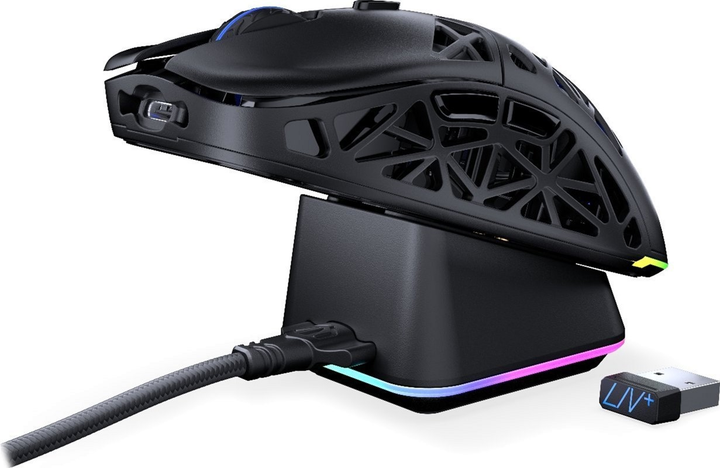 Mysz Endorfy LIV Plus Wireless/USB Black (EY6A016) - obraz 9