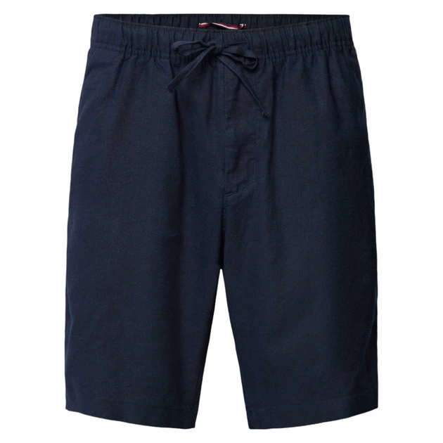 Spodenki krótkie męskie Tommy Hilfiger thmw0mw34498dw5 33 Granatowe (8720646430697) - obraz 7