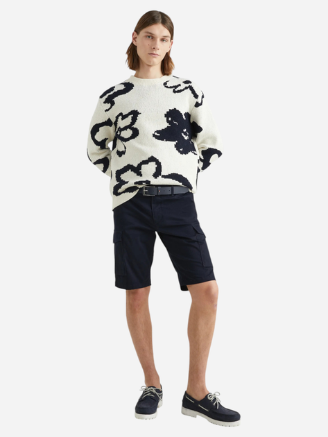 Spodenki męskie bawełniane krótkie Tommy Hilfiger thmw0mw31244dw5 33 Granatowe (8720642937602) - obraz 3