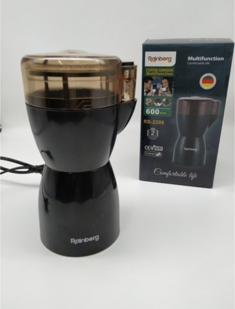 Кавомолка електрична Rainberg RB-2206, 600 Вт (4-1527545215) - зображення 2