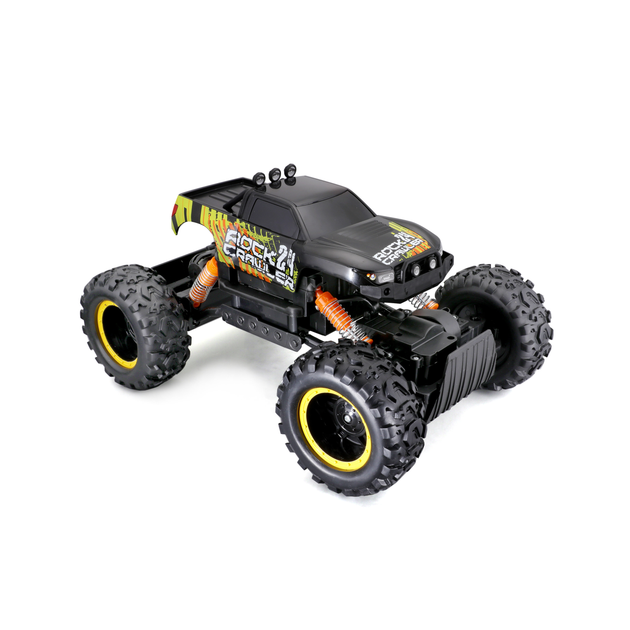 Машинка іграшкова на радіо керуванні Maisto Tech Rock Crawler (82746 black) - зображення 7