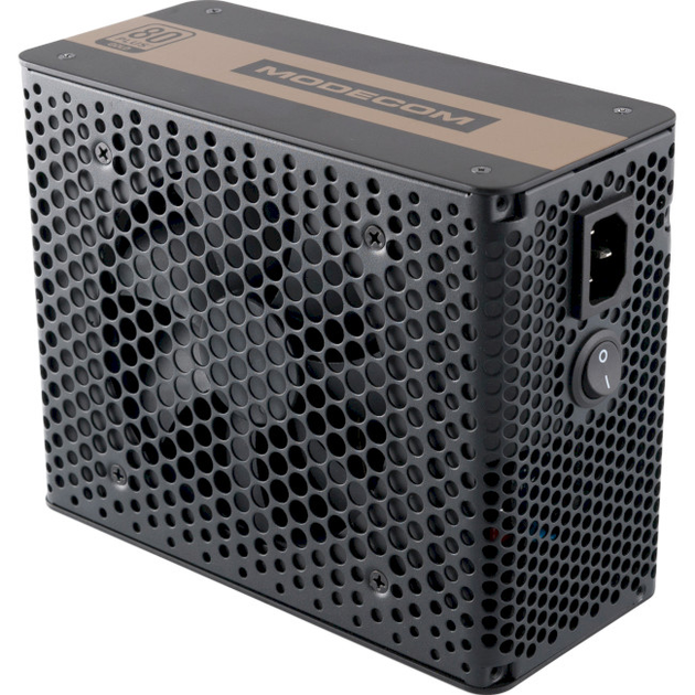 Блок питания для компьютера MODECOM Volcano 650Вт Gold (ZAS-MC90-SM-650-ATX-VOLCA) - изображение 2