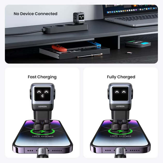 Зарядное устройство UGREEN CD361 Nexode RG Charger 65W (2000128) - изображение 7