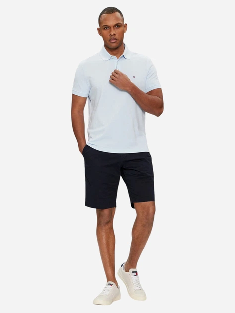 Spodenki męskie bawełniane krótkie Tommy Hilfiger thmw0mw23568dw5 33 Granatowe (8720116929270) - obraz 3