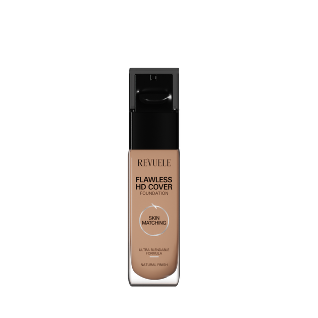 Тональный крем Revuele Flawless HD Cover 04 Песочный, 30 мл - Фото 1 Тональный крем Revuele Flawless HD Cover 04 Песочный, 30 мл - изображение 1
