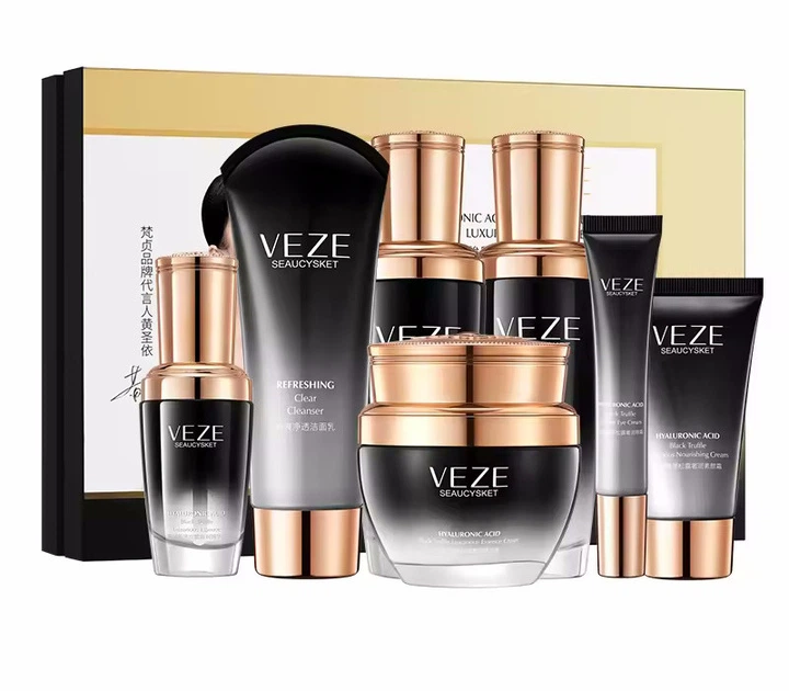 Омолаживающий набор для ухода за лицом Veze Hyaluronic Acid Black