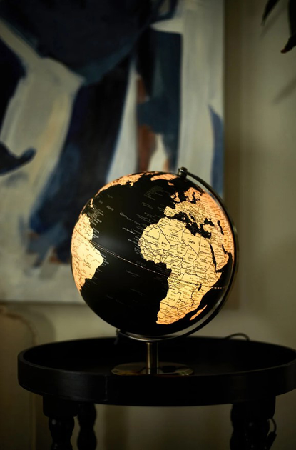 Глобус Gentlemen's Hardware Globe Light з підсвіткою Зелений 25 см (0840214808586) - зображення 3
