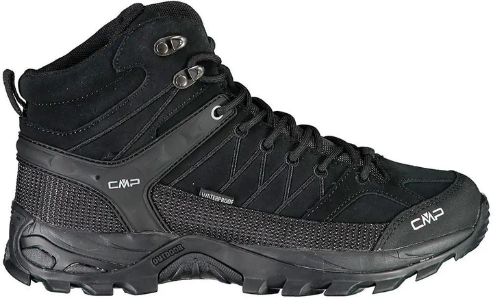 Ботинки CMP Rigel Mid Trekking Shoe WP 44 Black - изображение 1