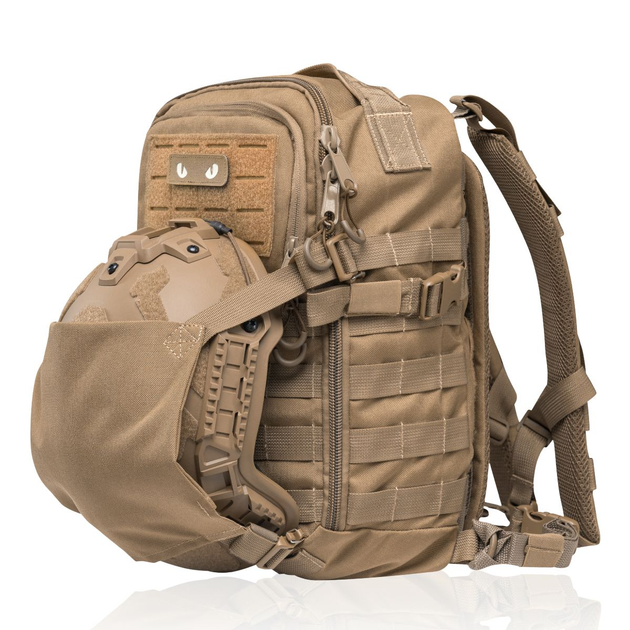 Тактичний наплічник DM20 Ukrarmor на 20 л. Cordura 1000D. Кріплення Molle. Койот 28 х 15 х 40 див. - зображення 1