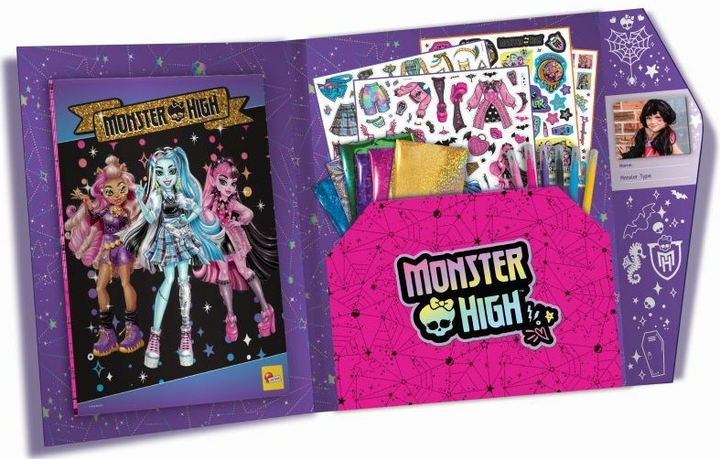 Szkicownik Lisciani Monster High Monster Cute (9788833512846) - obraz 2