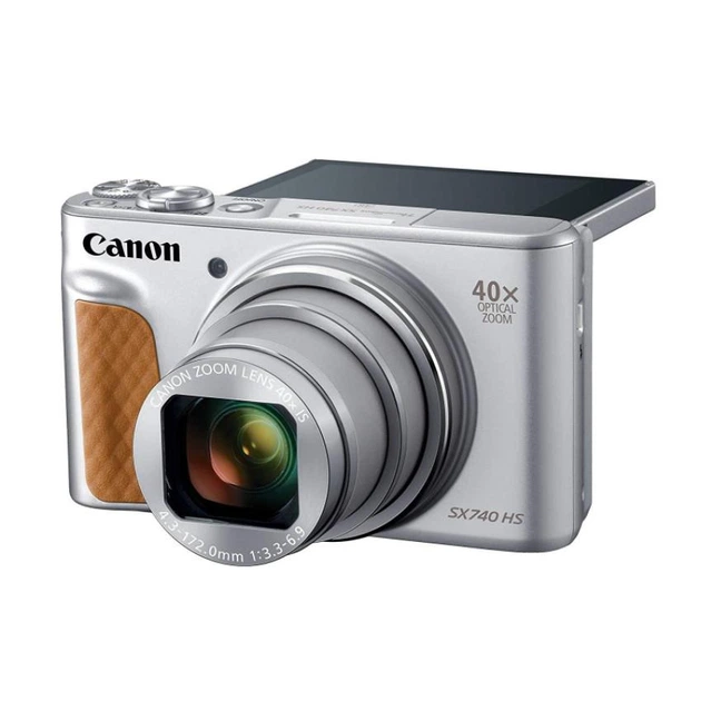 Компактный фотоаппарат Canon PowerShot SX740 HS Silver (2956C002AA
