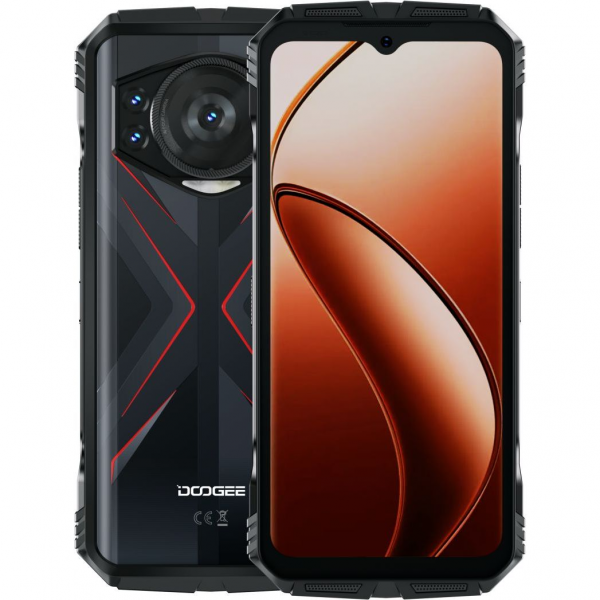 Смартфон Doogee s118 6.58' 8/512гб, 2sim, 10800мА•год, чорно-червоний 6923740207048 - Фото 1 Смартфон Doogee s118 6.58' 8/512гб, 2sim, 10800мА•год, чорно-червоний 6923740207048 - зображення 1