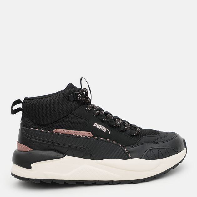 Акція на Жіночі черевики низькі Puma X-Ray 2 Square Mid WTR 37302007 38 (5UK) 24 см Puma Black-Puma Black-Rose Gold-Whisper White від Rozetka